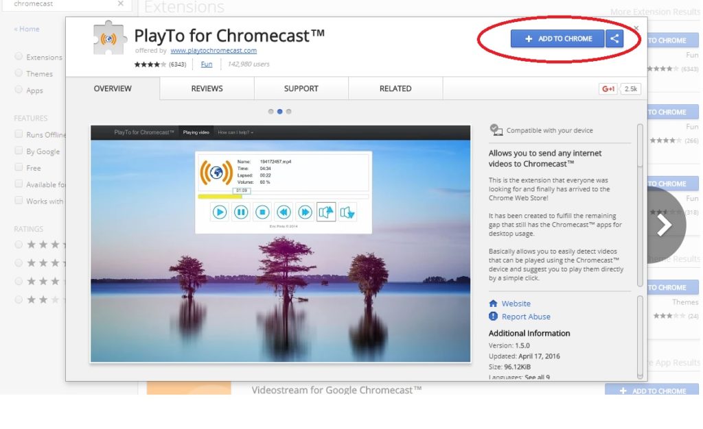 download chromecast for chomr on mac